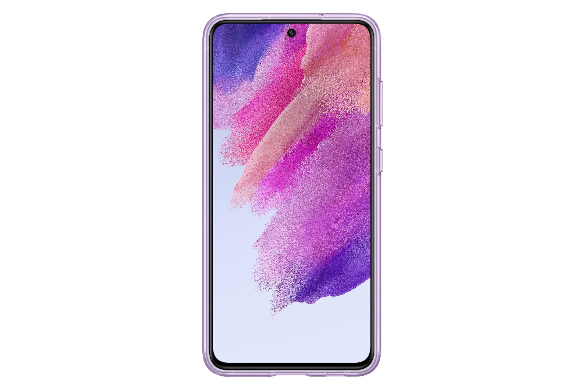 HUSA Smartphone Samsung, pt Galaxy S21 Fe, tip back cover (protectie spate), policarbonat | TPU, ultrasubtire, mov, "EF-XG990CVEGWW" — miniatură