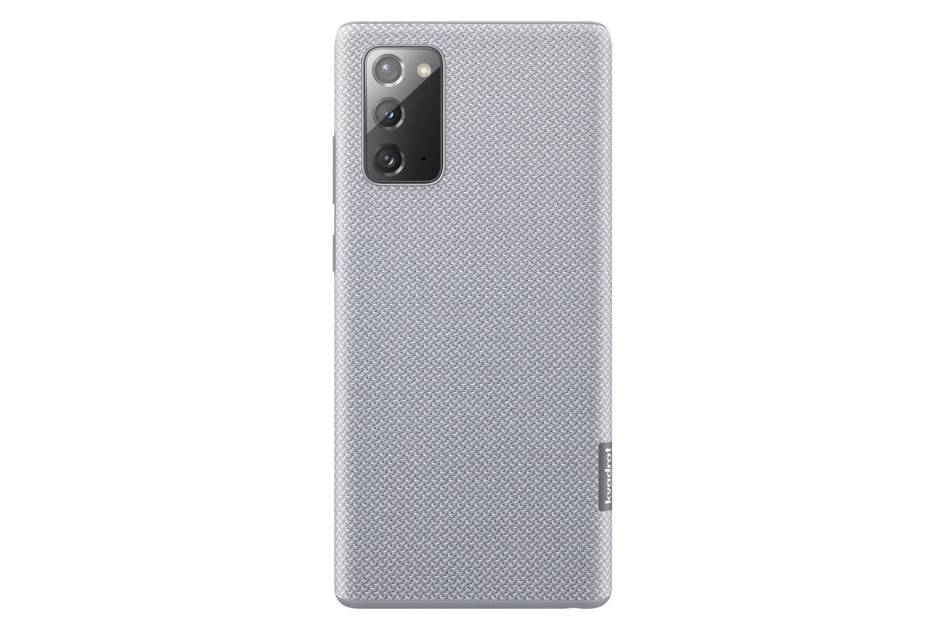 HUSA Smartphone Samsung, pt Galaxy Note 20, tip back cover (protectie spate), plastic, Kvadrat Cover, gri, "EF-XN980FJEGEU"
