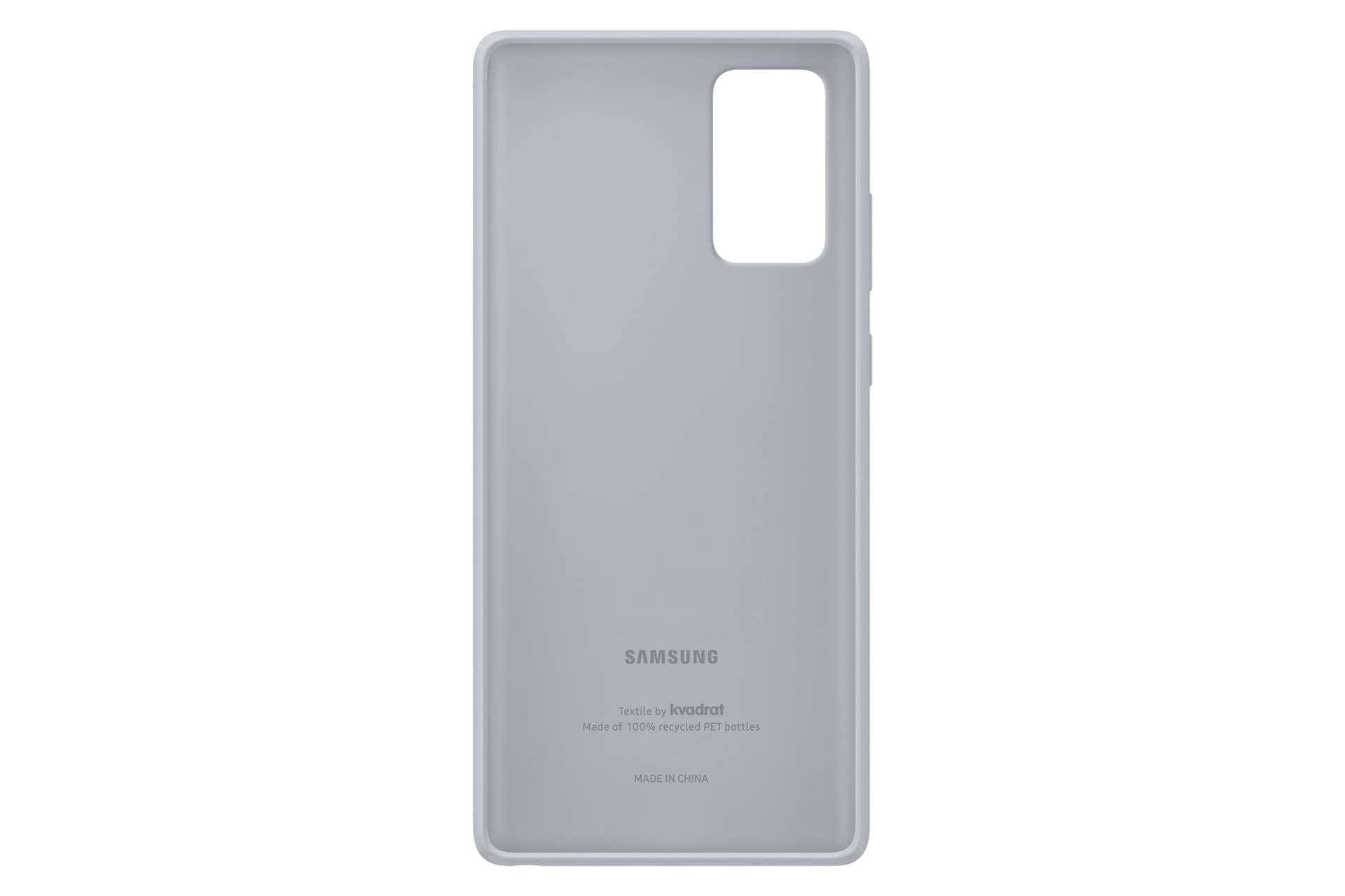 HUSA Smartphone Samsung, pt Galaxy Note 20, tip back cover (protectie spate), plastic, Kvadrat Cover, gri, "EF-XN980FJEGEU" — miniatură