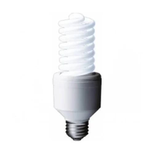 BEC fluorescent Panasonic, soclu E27, putere 24W, forma spirala, lumina alb rece, alimentare 220 - 240 V, "EFD24E672V-5"