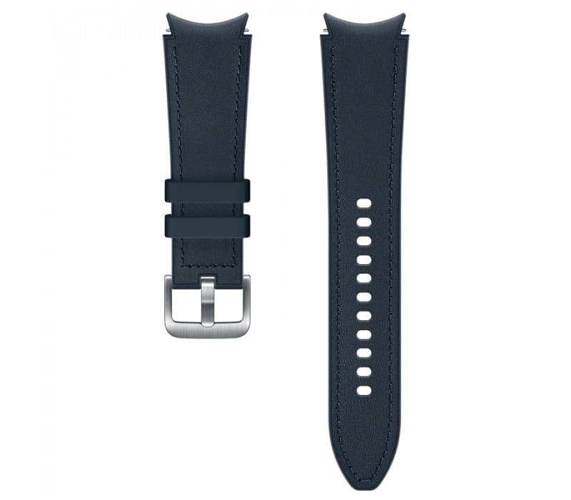 Hybrid Leather Band 20mm M/L Navy, "ET-SHR89LNEGEU"
