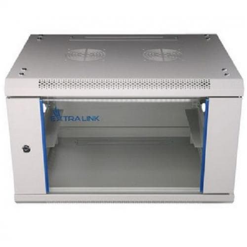 EXTRALINK EX.8550 6U 600X450 WALL-MOUNTED RACKMOUNT CABINET GREY, "EX.8550"