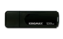 MEMORIE USB 2.0 KINGMAX 128 GB, cu capac, plastic, negru, "KM128GPA07B"
