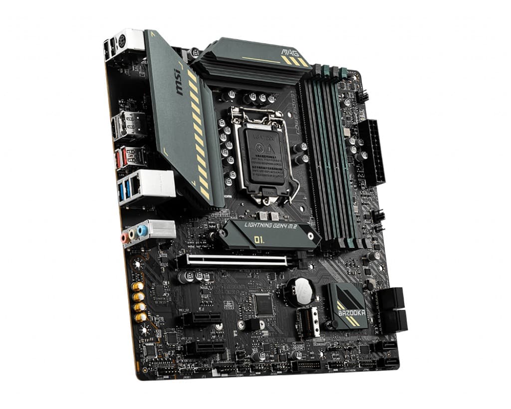PLACA de BAZA MSI "MAG B560M BAZOOKA", skt LGA 1200, mATX, Intel B560, 4 x DDR4, max. 128 GB, 6 x SATA, 2 x M.2, 7.1, "MAG B560M BAZOOKA" — miniatură