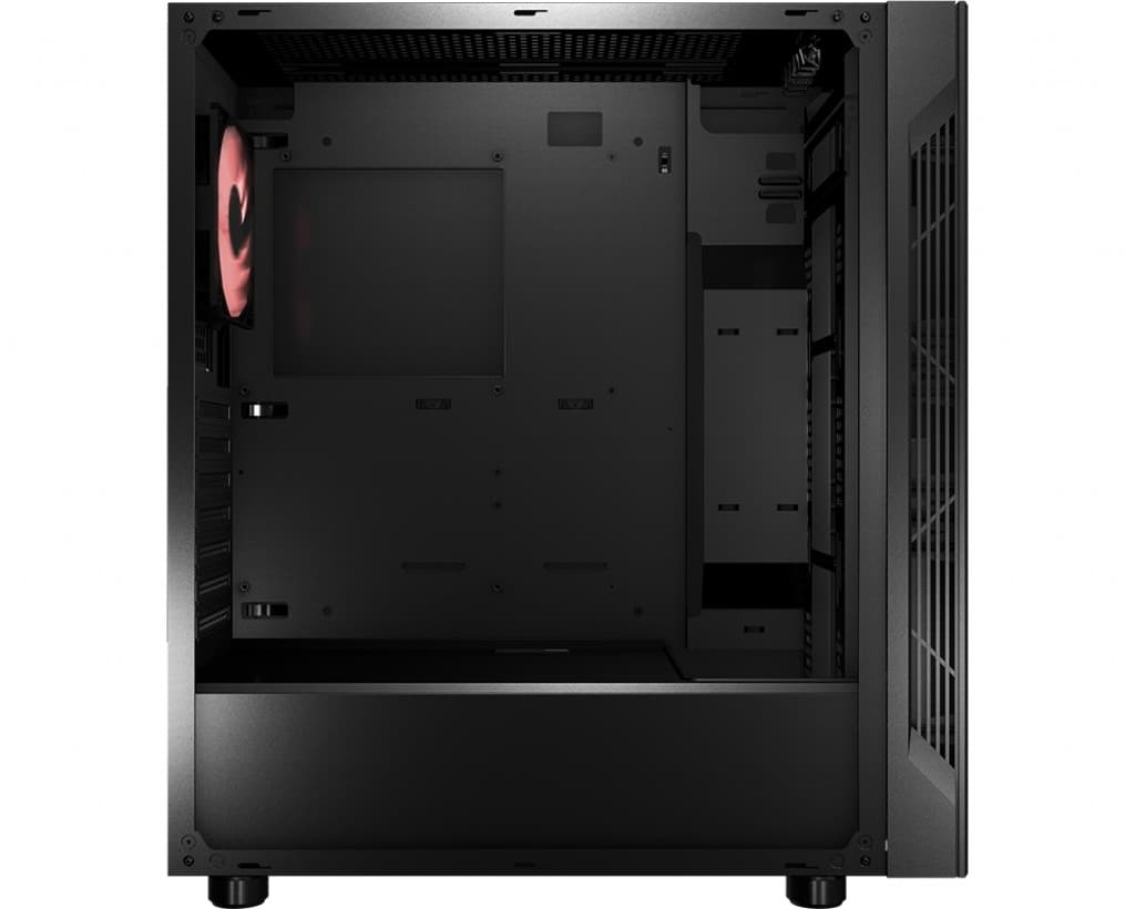 CARCASA MSI Middle Tower, ATX, "MAG VAMPIRIC 010M", fara sursa, sticla securizata, fan x 1, USB 3.2 gen 2x1, USB 2.0x2, Jack 3.5 mmx1, mesh, negru "MAG VAMPIRIC 010M" — miniatură