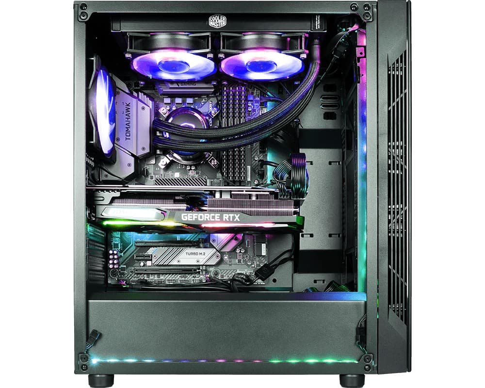 CARCASA MSI Middle Tower, ATX, "MAG VAMPIRIC 010M", fara sursa, sticla securizata, fan x 1, USB 3.2 gen 2x1, USB 2.0x2, Jack 3.5 mmx1, mesh, negru "MAG VAMPIRIC 010M" — miniatură
