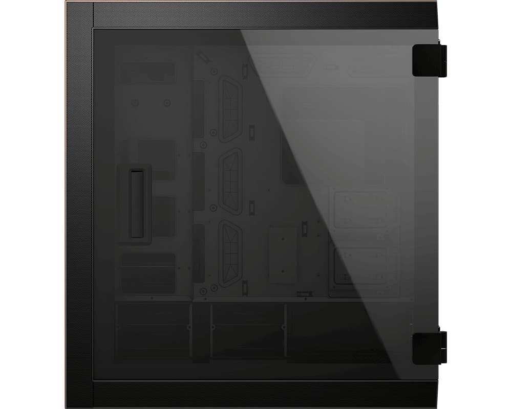 CARCASA MSI Middle Tower, E-ATX, "MPG SEKIRA 500G", fara sursa, sticla securizata, fanx3, USB 3.2 gen 1x4, USB 3.2 gen 2 Type-Cx1, Jack 3.5 mmx2, mesh, negru "MPG SEKIRA 500G" — miniatură