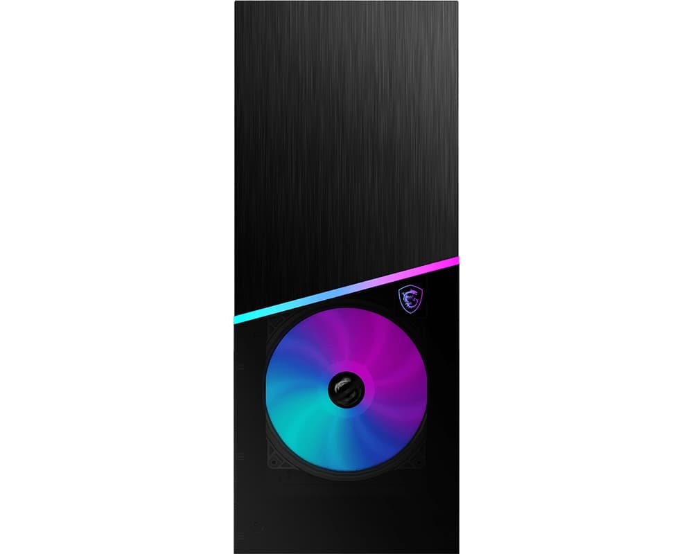 CARCASA MSI Middle Tower, E-ATX, "MPG SEKIRA 500X", fara sursa,sticla securizata,fanx5,USB 3.2 gen 1x4,USB 3.2 gen2 Type-Cx1,Jack 3.5 mmx1,mesh,negru "MPG SEKIRA 500X" — miniatură