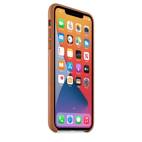 HUSA Smartphone Apple, pt iPhone 11 Pro Max, tip back cover (protectie spate), piele, ultrasubtire, maro, "mx0d2zm/a" — miniatură