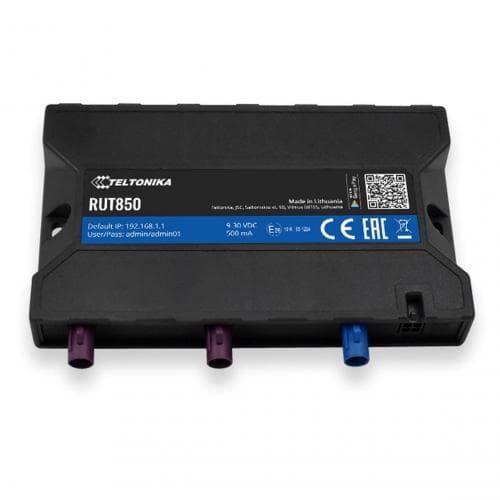 TELTONIKA RUT850 COMPACT AUTOMOTIVE LTE ROUTER WITH GPS RUT850 911210, "RUT850 911210"