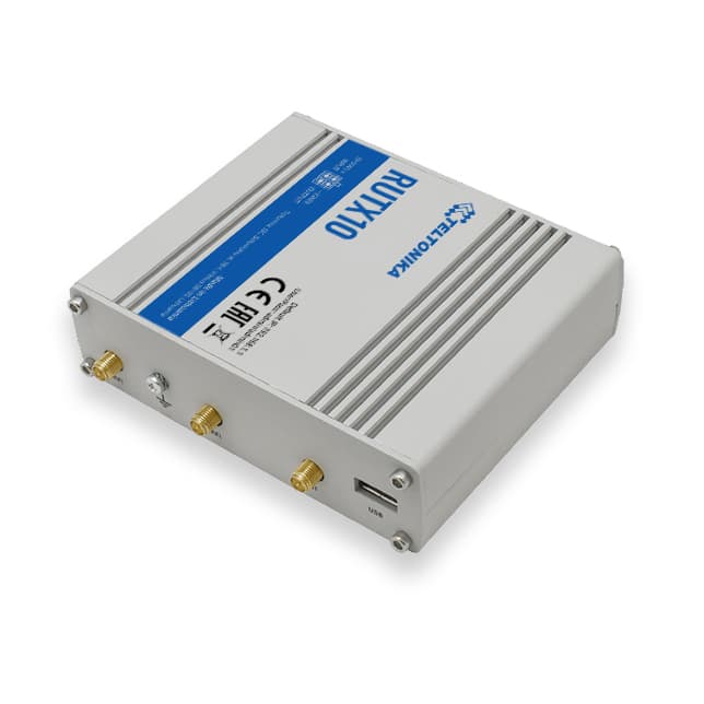 ROUTER Teltonika "RUTX10", 1 x WAN port 10/100/1000 Mbps, 4 x LAN port 10/100/1000 Mbps, Wi-Fi 802.11b/g/n/ac, bluetooth 4.0, USB 2.0 "RUTX10000000" — miniatură
