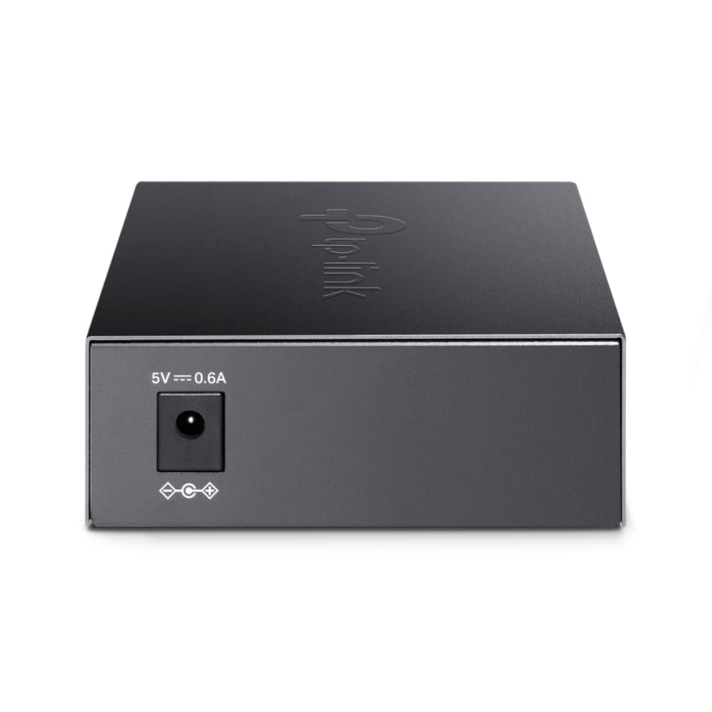 MEDIA CONVERTOR TP-LINK 1 x Gigabit RJ45 WDM Half-Duplex/Full-Duplex, SC single-mode fiber, 1× Gigabit SC Fiber Port, pana la 2km, montabil in sasiu "TL-FC311A-2" — miniatură