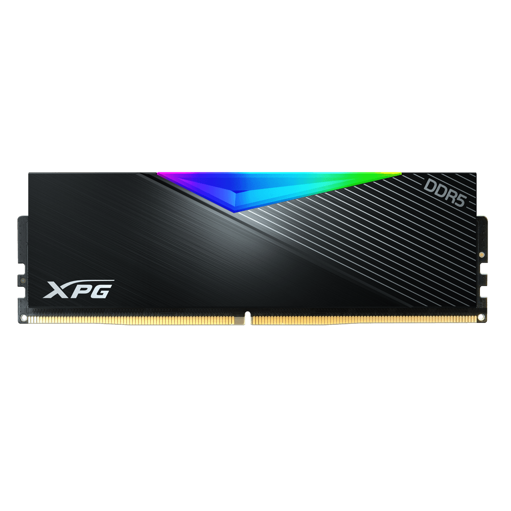 Memorie DDR Adata - gaming DDR5 16GB, frecventa 5200MHz, 1 modul, radiator, iluminare RGB, "AX5U5200C3816G-RBK"
