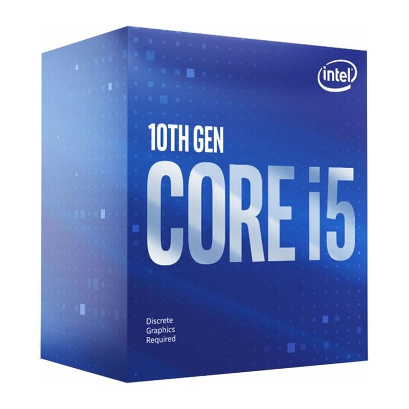 CPU INTEL i5-10400F, skt LGA 1200, Core i5, frecventa 2.9 GHz, turbo 4.3 GHz, 6 nuclee, putere 65 W, "BX8070110400F"