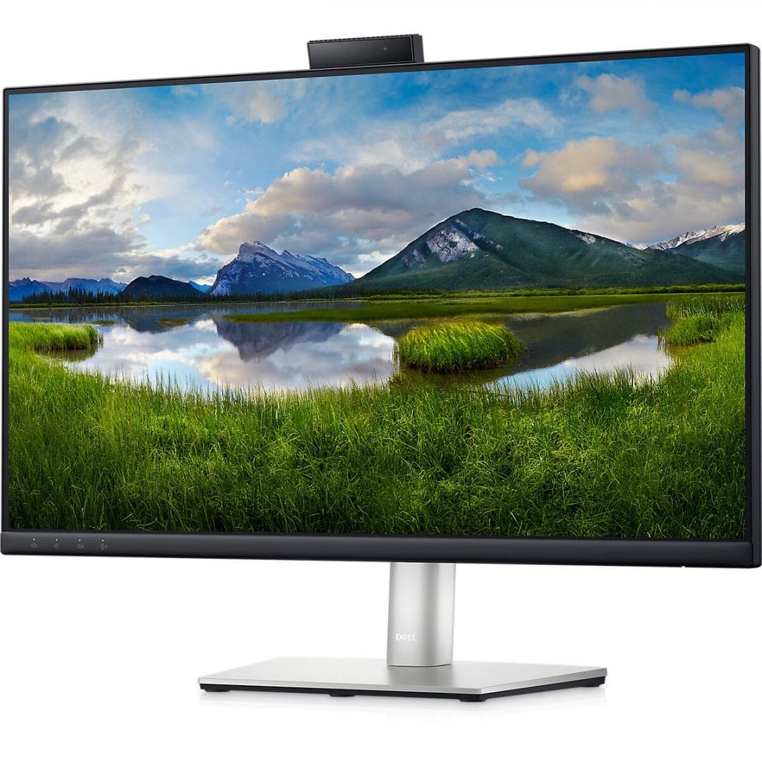 MONITOR Dell 23.8 inch, videoconferinta, IPS, Full HD (1920 x 1080), wide, 250 cd/mp, 5 ms, Display Port x 2 | HDMI, "C2423H" — miniatură