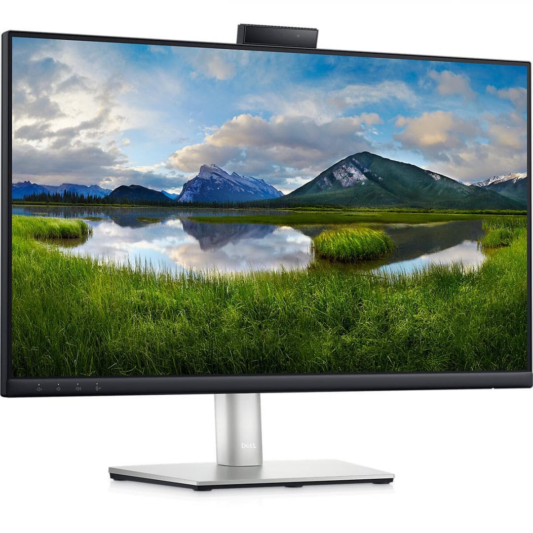 MONITOR Dell 23.8 inch, videoconferinta, IPS, Full HD (1920 x 1080), wide, 250 cd/mp, 5 ms, Display Port x 2 | HDMI, "C2423H" — miniatură