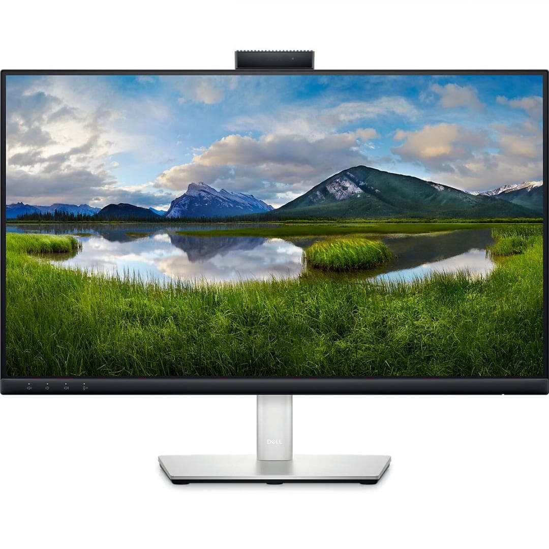 MONITOR Dell 23.8 inch, videoconferinta, IPS, Full HD (1920 x 1080), wide, 250 cd/mp, 5 ms, Display Port x 2 | HDMI, "C2423H"