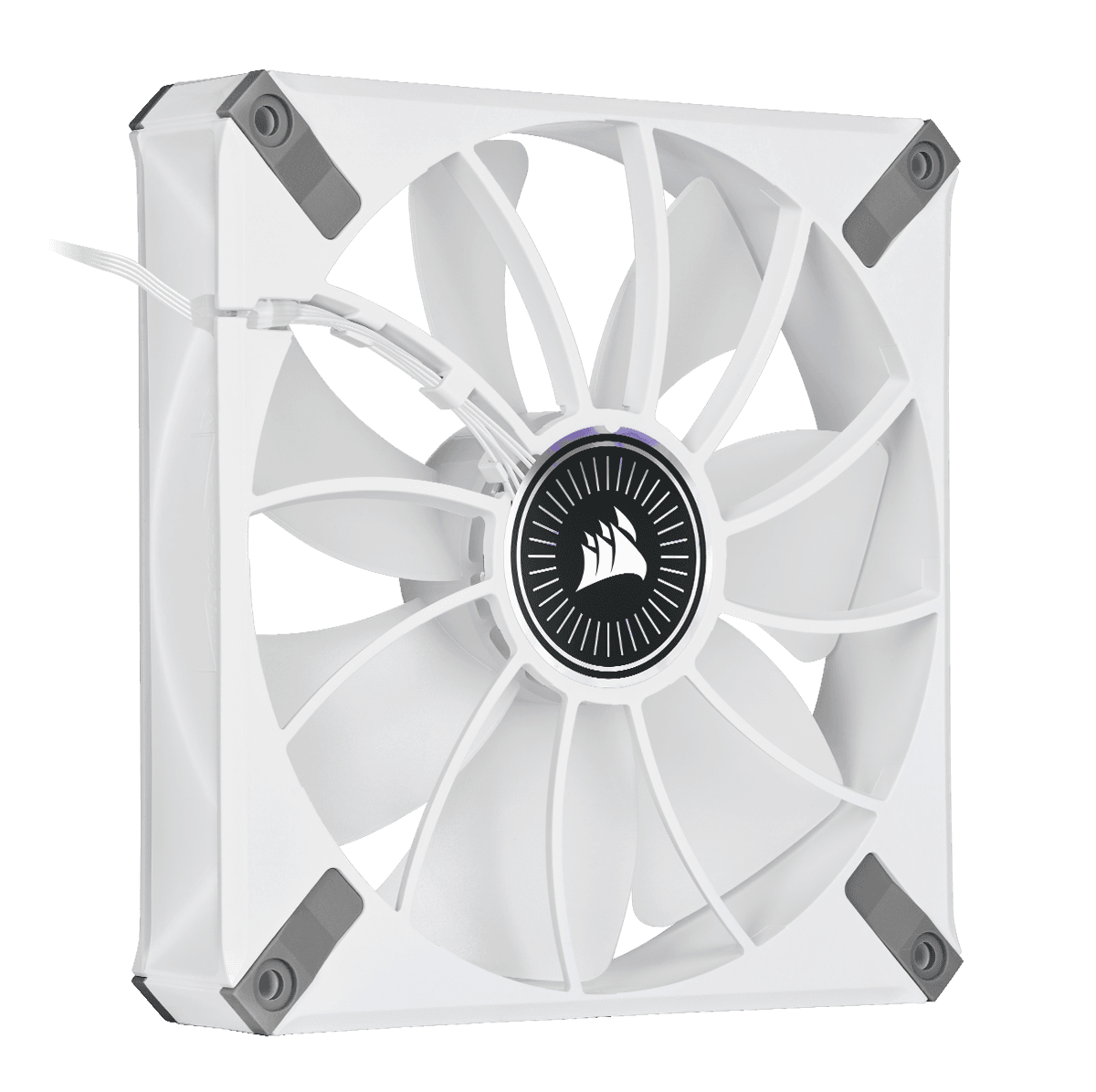 VENTILATOR CORSAIR, "iCUE ML140 RGB ELITE Premium", pt carcasa PC, 140 mm, 1600 rpm, LED RGB, 1 ventilator, "CO-9050118-WW" — miniatură