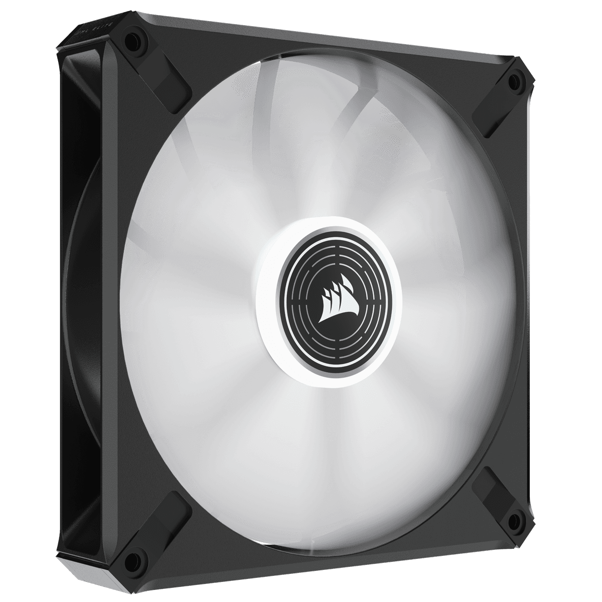 VENTILATOR Corsair, pt carcasa PC, 140 mm, 1600 rpm, LED alb, 1 ventilator, "CO-9050124-WW" — miniatură