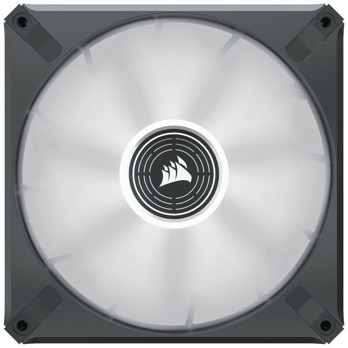 VENTILATOR Corsair, pt carcasa PC, 140 mm, 1600 rpm, LED alb, 1 ventilator, "CO-9050124-WW"