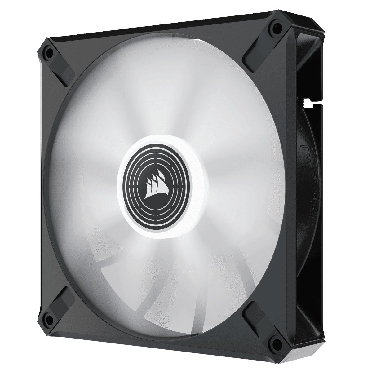 VENTILATOR Corsair, pt carcasa PC, 140 mm, 1600 rpm, LED alb, 1 ventilator, "CO-9050124-WW" — miniatură
