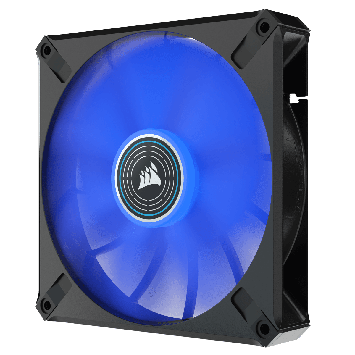 VENTILATOR Corsair, pt carcasa PC, 140 mm, 1600 rpm, LED albastru, 1 ventilator, "CO-9050125-WW" — miniatură