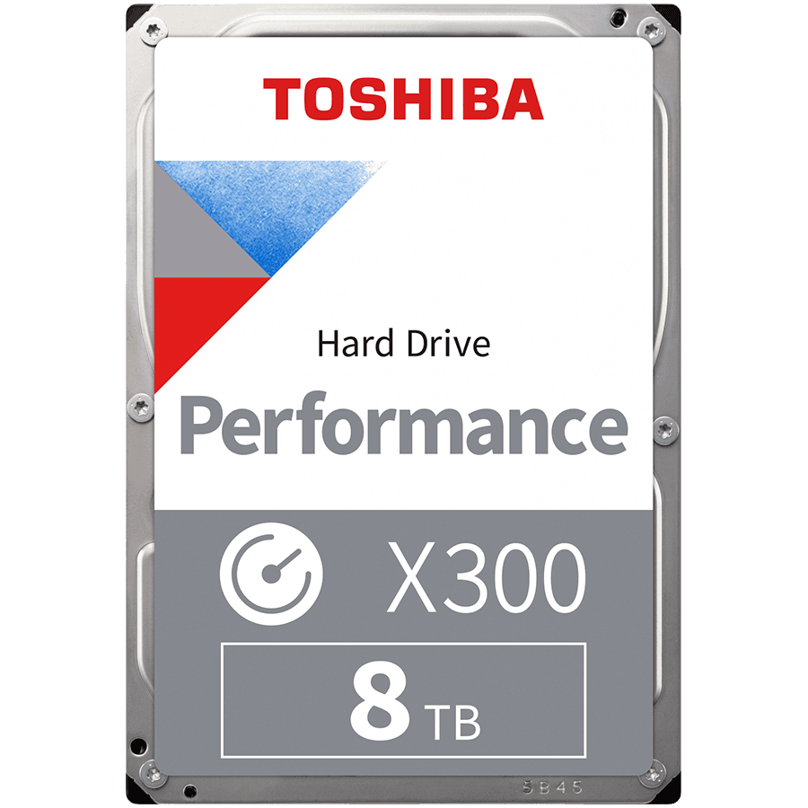 HDD TOSHIBA 8TB, X300, 7.200 rpm, buffer 256 MB, pt desktop PC, "HDWR480UZSVA"