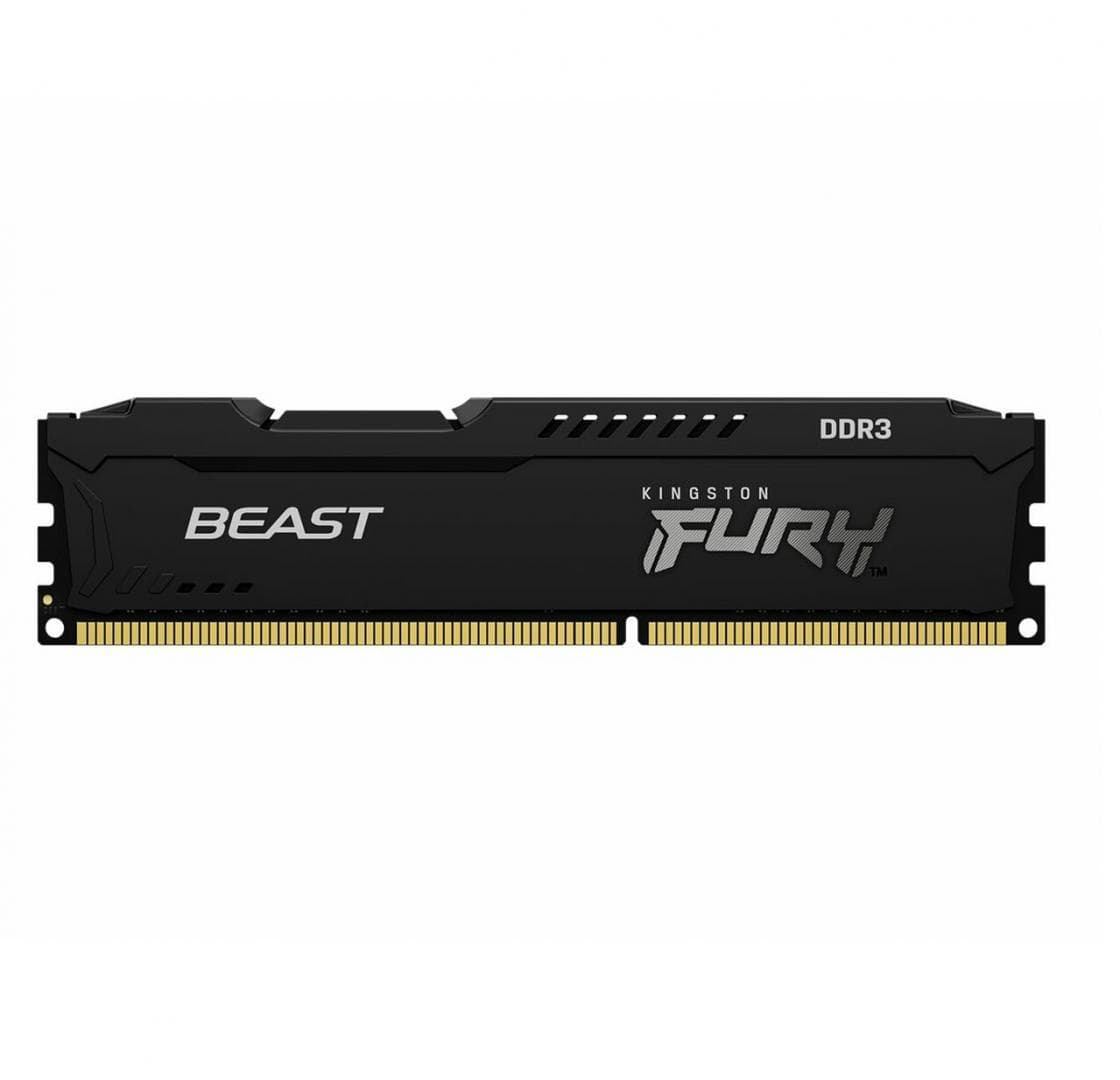 Memorie DDR Kingston Fury Beast DDR3 4 GB, frecventa 1600 MHz, 1 modul, radiator, "KF316C10BB/4"