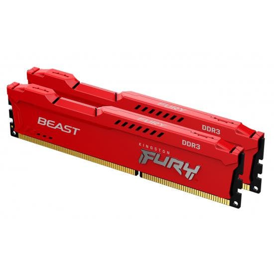 Memorie DDR Kingston DDR3 16 GB, frecventa 1866 MHz, 8 GB x 2 module, radiator, "KF318C10BRK2/16"