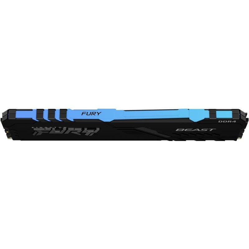 Memorie DDR Kingston Fury Beast DDR4 8 GB, frecventa 3733 MHz, 1 modul, radiator, "KF437C19BBA/8" — miniatură