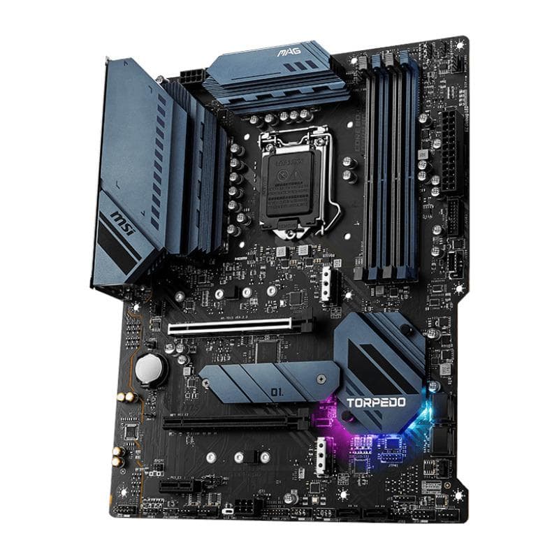 PLACA de BAZA MSI "MAG B560 TORPEDO", skt LGA 1200, ATX, Intel B560, 4 x DDR4, max. 128 GB, 6 x SATA, 3 x M.2, 7.1, "MAG B560 TORPEDO" — miniatură