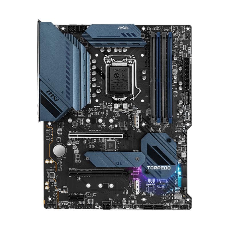 PLACA de BAZA MSI "MAG B560 TORPEDO", skt LGA 1200, ATX, Intel B560, 4 x DDR4, max. 128 GB, 6 x SATA, 3 x M.2, 7.1, "MAG B560 TORPEDO" — miniatură