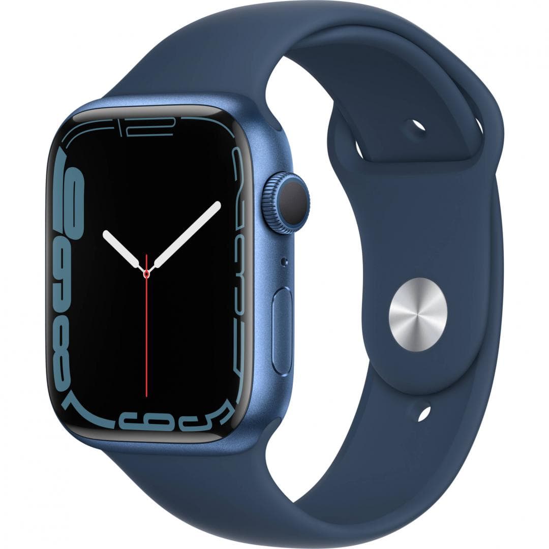 SMARTWATCH Apple APL WATCH 7 45MM BL AL &amp; BL SBAND, "MKN83