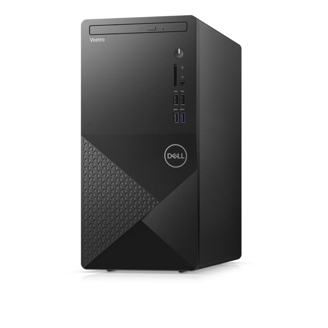 DESKTOP DELL, "Vostro 3888" Middle Tower, CPU i5-10400, integrata, memorie 8 GB, SSD 512 GB, unitate optica, tastatura si mouse, Windows 11 Pro, "N512VD3888EMEAW11P" — miniatură