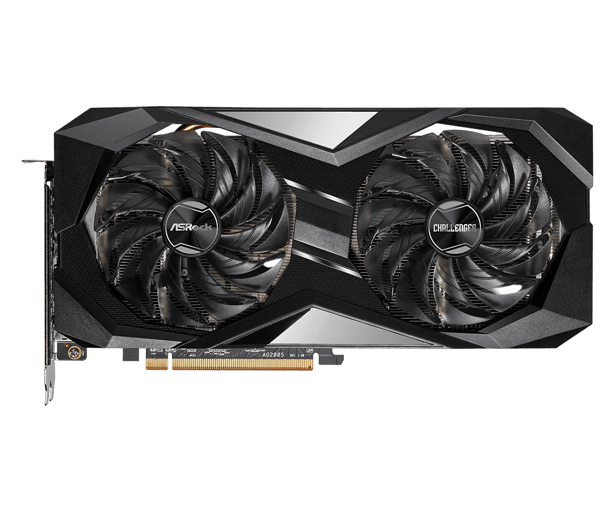 PLACA VIDEO ASROCK "AMD Radeon RX 6700 XT Challenger D", 12 GB GDDR6 192 biti, PCI Express 4.0 x 16, HDMI DisplayPort x 3, sistem racire aer, "RX6700XT CLD 12GO" — miniatură