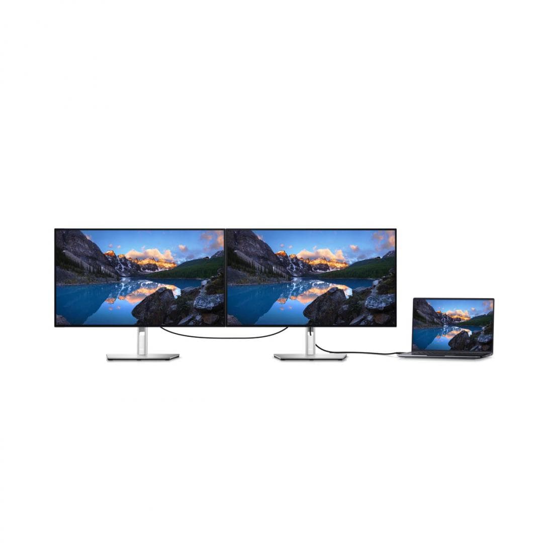 MONITOR Dell 27 inch, home | office, IPS, 4K UHD (3840 x 2160), wide, 400 cd/mp, 8 ms, Display Port x 2 | HDMI, "U2723QE" — miniatură