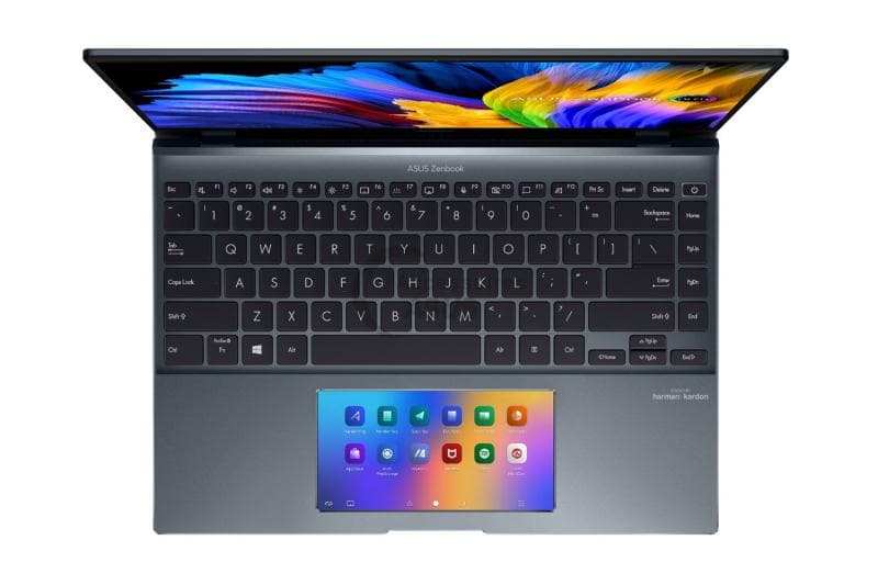 NOTEBOOK Asus, "ZenBook 14 OLED" 14.0 inch, i7-1165G7, 16 GB DDR4, SSD 1 TB, Intel Iris Xe Graphics, Windows 11 Pro, "UX5400EA-KN122X" ( — miniatură