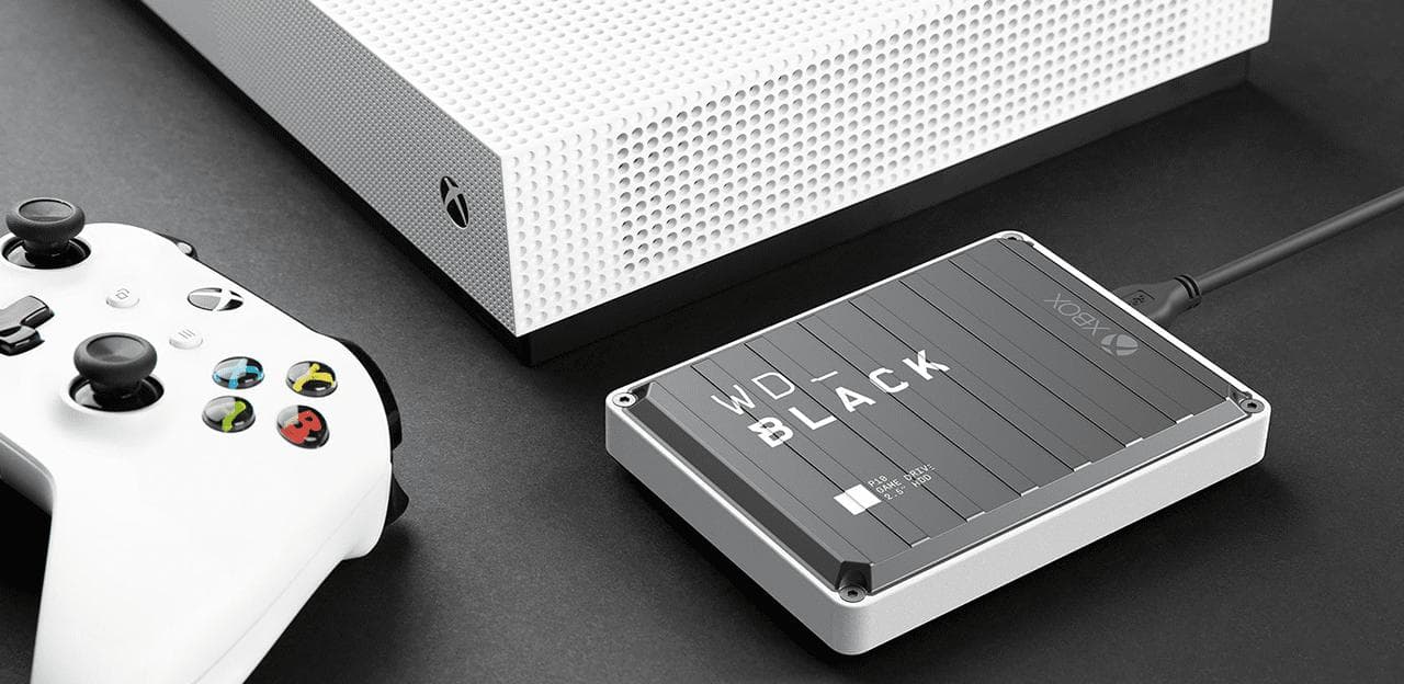 WD BLACK P10 GAME DRIVE FOR XBOX 3TB USB 3.2 2.5Inch Black / White RTL, "WDBA5G0030BBK-WESN" — miniatură