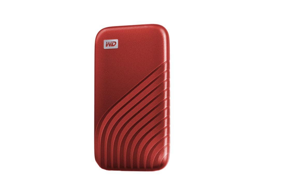 EHDD 500GB WD 2.5" MY PASSPORT 3.2 RED, "WDBAGF5000ARD-WESN" — miniatură