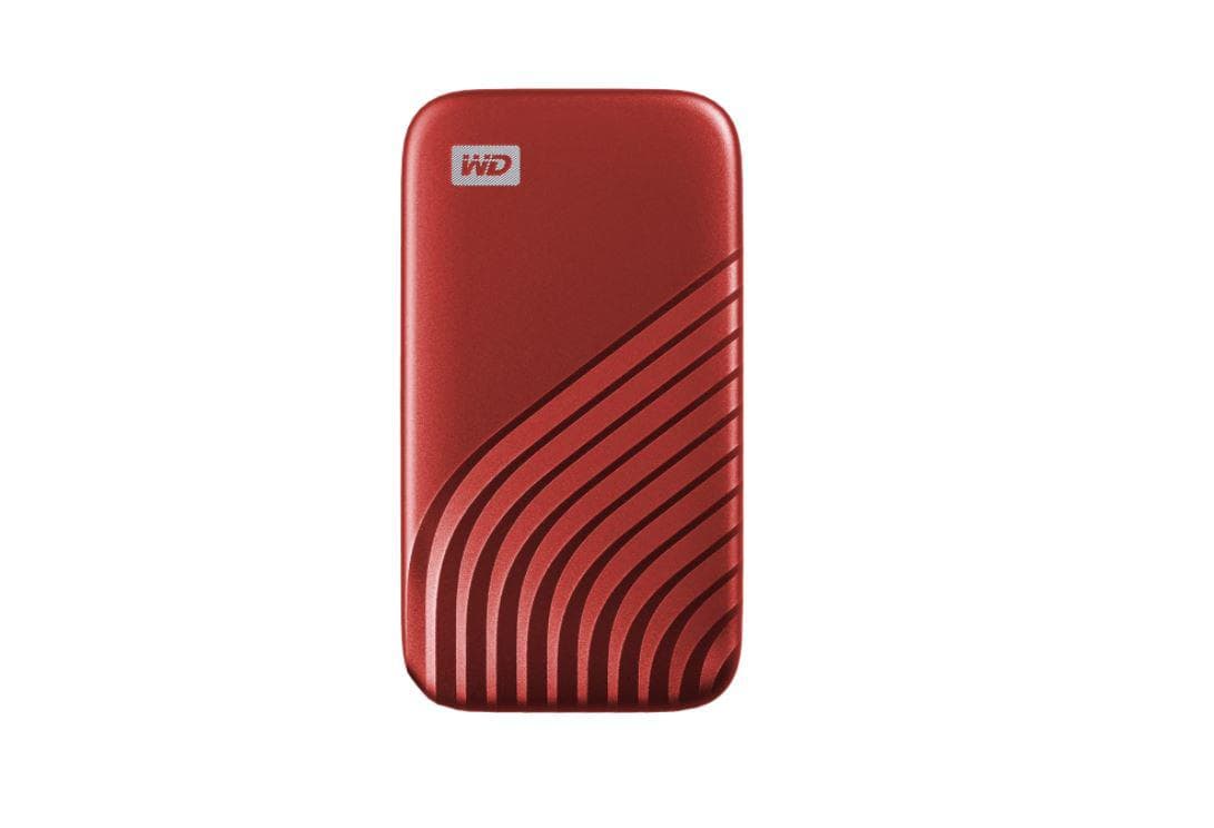 EHDD 500GB WD 2.5" MY PASSPORT 3.2 RED, "WDBAGF5000ARD-WESN" — miniatură