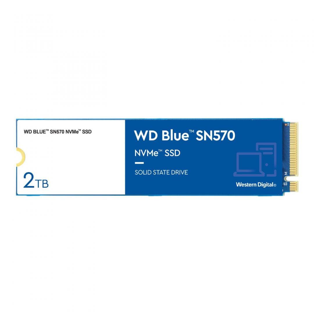 SSD WD SN570, 2TB, M.2, PCIe Gen3.0 x4, R/W: 3500/3500 MB/s, "WDS200T3B0C"