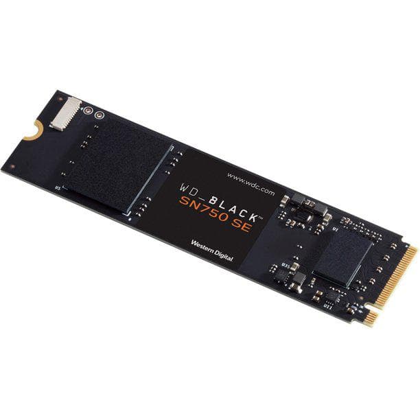 SSD WD SN750 SE, 500GB, M.2, PCIe Gen4.0 x4, R/W: 3600/2900 MB/s, "WDS500G1B0E" — miniatură