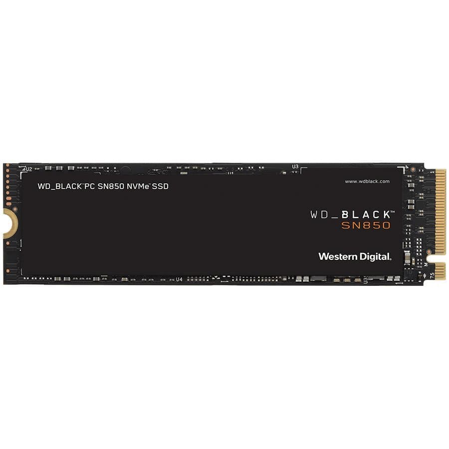 SSD WD Black SN850, 500GB, M.2, PCIe Gen4.0 x4, R/W: 7000/4100 MB/s, "WDS500G1XHE"