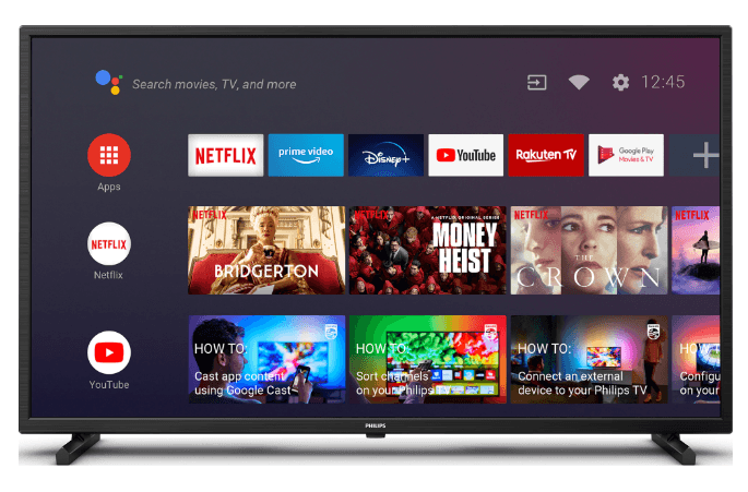 LED TV Philips, 98 cm/ 35 inch, Smart TV | Internet TV, ecran plat, rezolutie HD 1366 x 768, boxe 12 W, "39PHS6707/12"