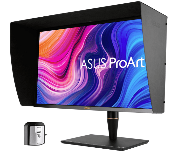 MONITOR Asus 27 inch, home | office, IPS, 4K UHD (3840 x 2160), Wide, 1000 cd/mp, 5 ms, HDMI x 2 | DisplayPort, "90LM04NC-B01370" — miniatură