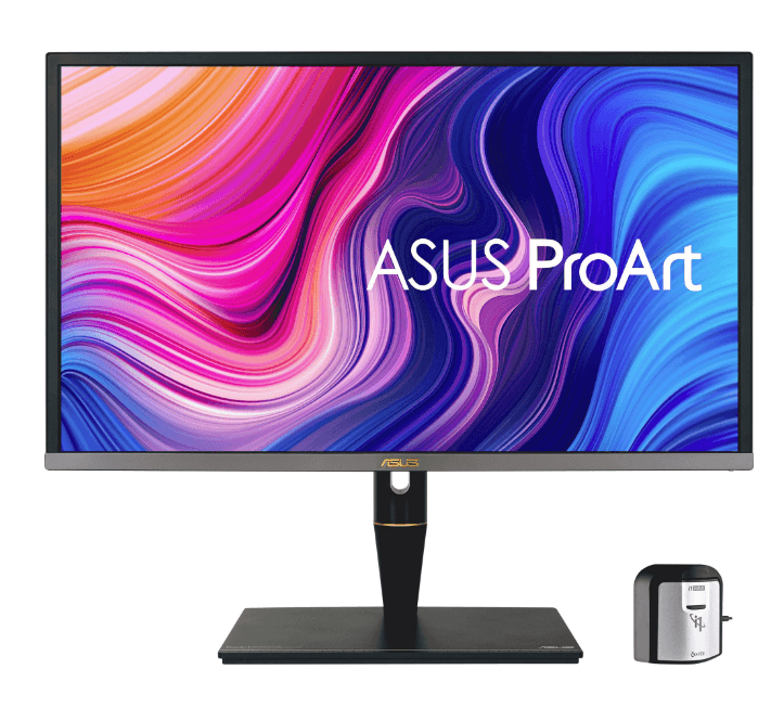 MONITOR Asus 27 inch, home | office, IPS, 4K UHD (3840 x 2160), Wide, 1000 cd/mp, 5 ms, HDMI x 2 | DisplayPort, "90LM04NC-B01370" — miniatură