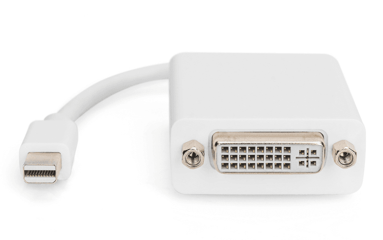 DIGITUS adaptor cable mini displayPort St - DVI-D Bu 24+5 "AK-340406-001-W" — miniatură