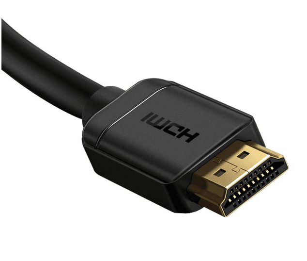 CABLU video Baseus HD Series, HDMI (T) la HDMI (T), rezolutie maxima 4K UHD (3840 x 2160) la 60 Hz, conectori auriti, 3m, negru "CAKGQ-C01" - 6953156222533 — miniatură