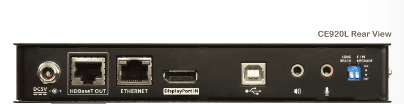 EXTENDER KVM ATEN USB DisplayPort HDBaseT 2.0, 4K, "CE920-AT-G" — miniatură