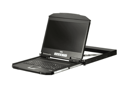 CONSOLA KVM ATEN, display LED 18.5", iluminare LED tastatura si trackpad " CL3700NW-ATA-AG"